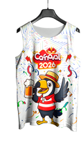 Arte Vetor Abadá Carnaval 2026 Estampa de Tucano - Mockup Frente
