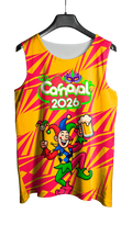 Arte Vetor Abadá Carnaval 2026 Tema Bobo Da Corte - Mockup Frente