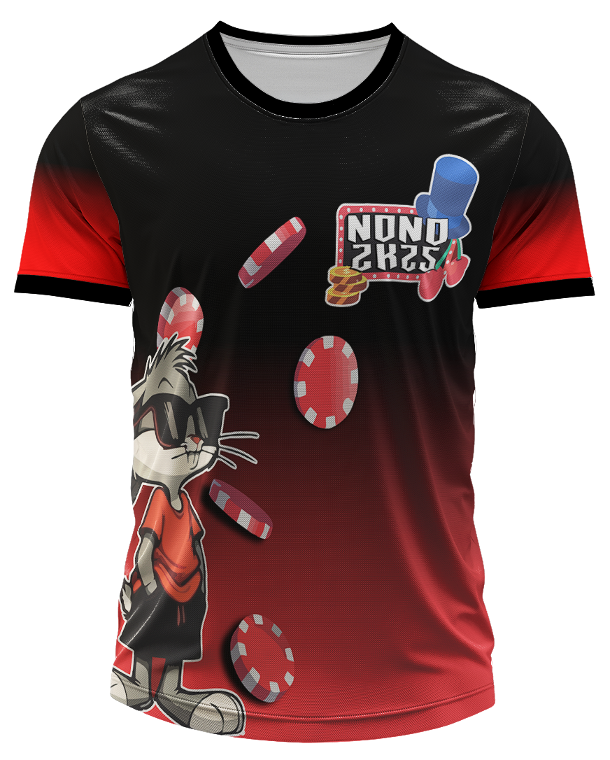 Arte Digital Camisa Nono Ano Pernalonga Cassino 2025