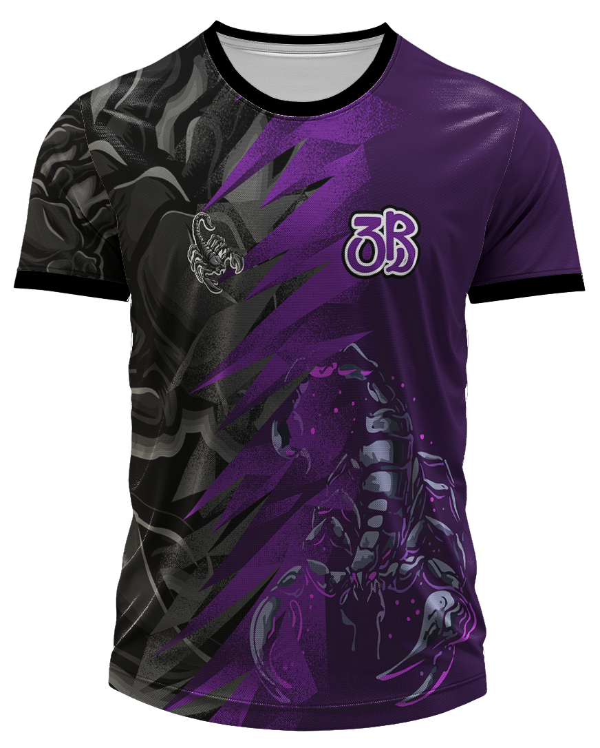 Arte Digital Camisa Terceirão Escorpião Tatuado