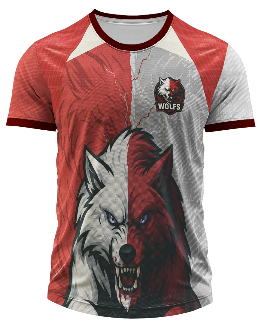 Arte Digital Camisa Interclasse Lobo Alfa 1