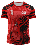 Arte Digital Camisa Terceirão Fênix Flamejante