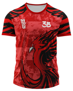 Arte Digital Camisa Terceirão Fênix Flamejante
