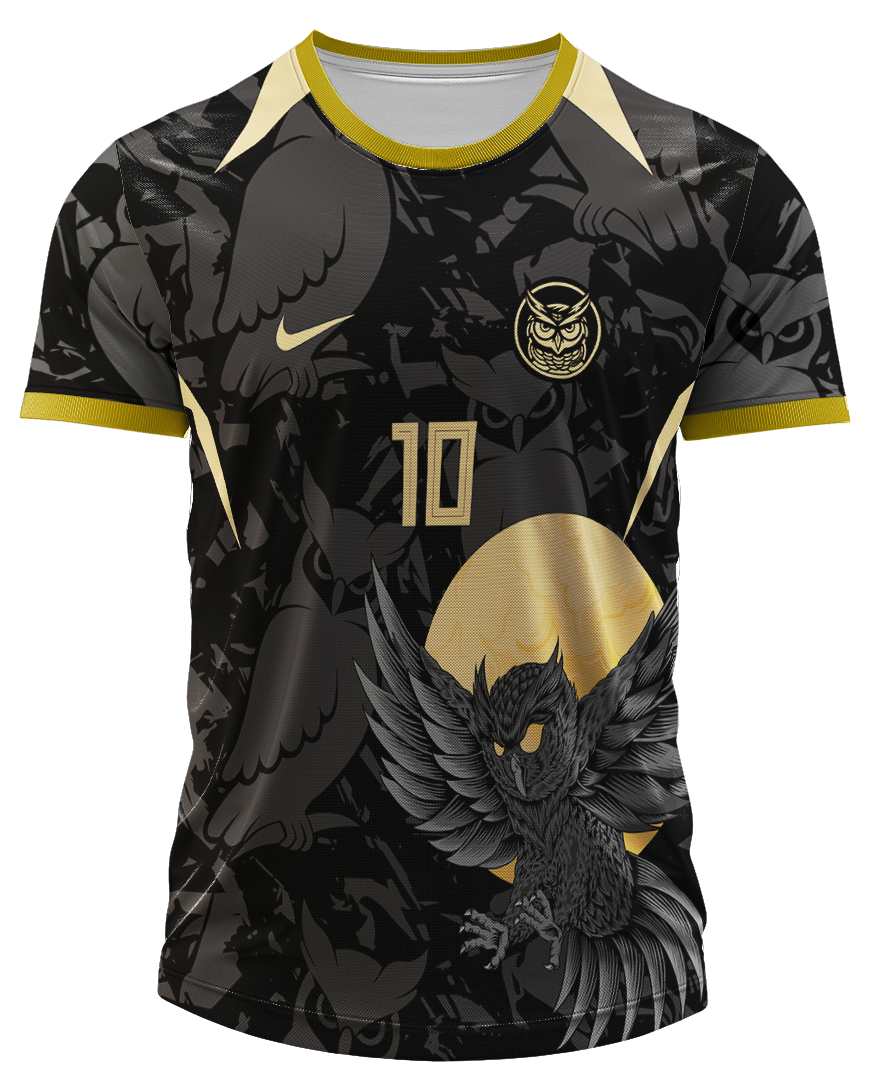 Arte Digital Camisa Terceirão Coruja Noturna