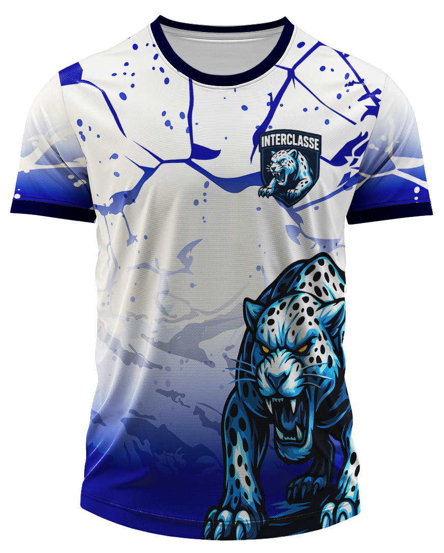 Arte Digital Camisa Interclasse Tigre Branco