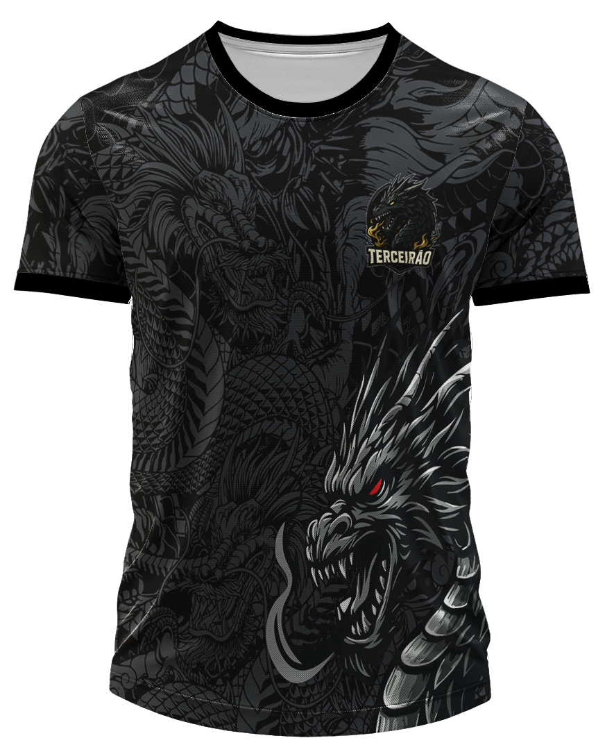 Arte Digital Camiseta Interclasse Dragão Dark