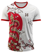 Arte Digital Camisa Terceirão Dragão Japonês