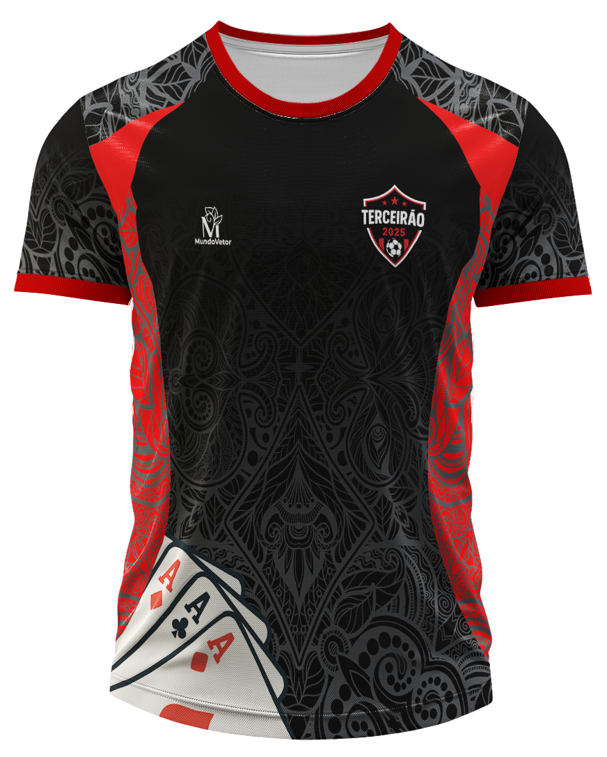 Arte Vetor Camisa Terceirão Coelho na Cartola 2025