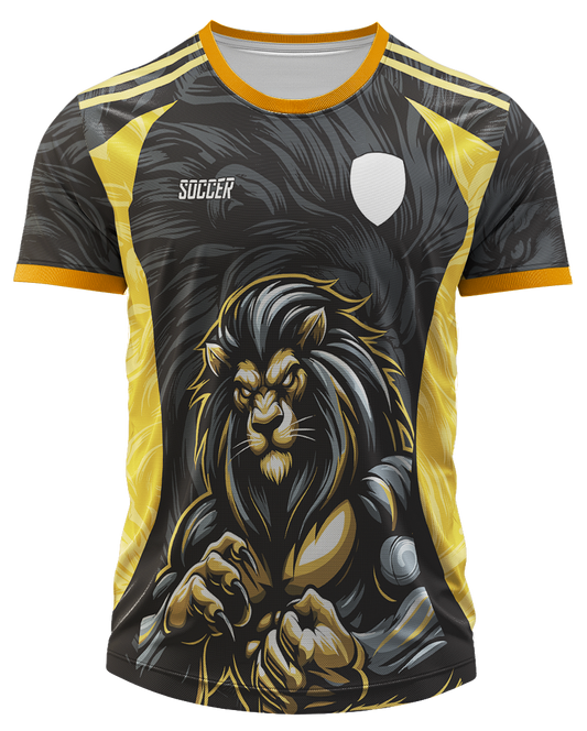 Arte Digital Camiseta Interclasse Leão Selvagem