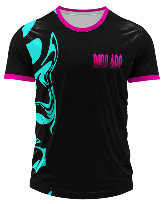 Arte Digital Camiseta Nono Ano Estátua Fundo Ondas