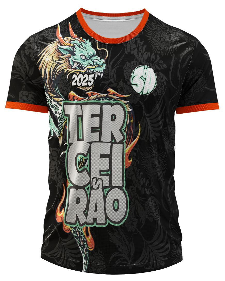 Arte Digital Camisa Terceirão Dragão Voador