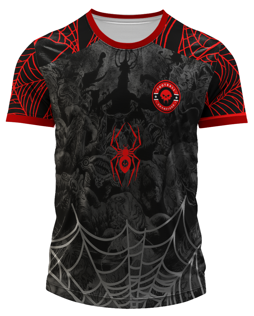Arte Digital Camisa Interclasse Aranha Spider