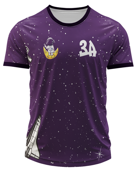 Arte Digital Camiseta Terceirão Astronauta Galáctico