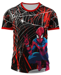 Arte Digital Camisa Interclasse Homem-Aranha e Venom