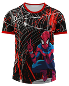 Arte Digital Camisa Interclasse Homem-Aranha e Venom