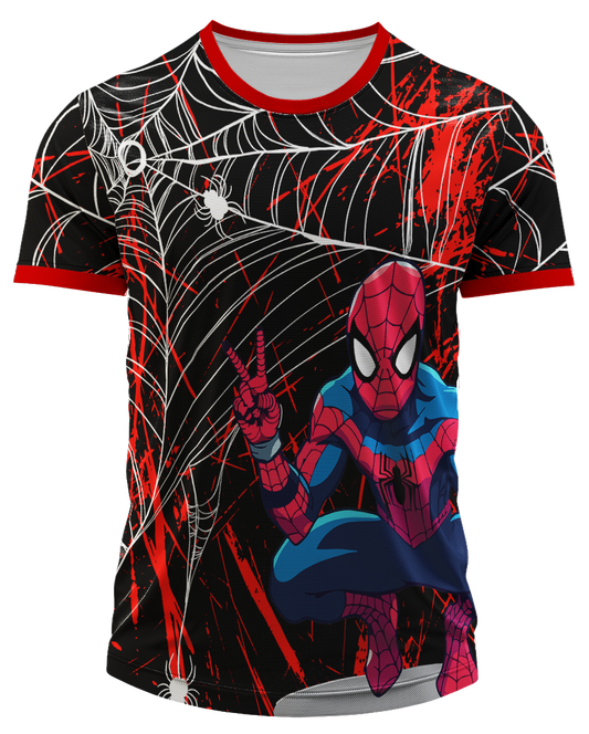 Arte Digital Camiseta Interclasse Homem-Aranha e Venom