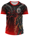 Arte Digital Camisa Interclasse Dragao Em Chamas