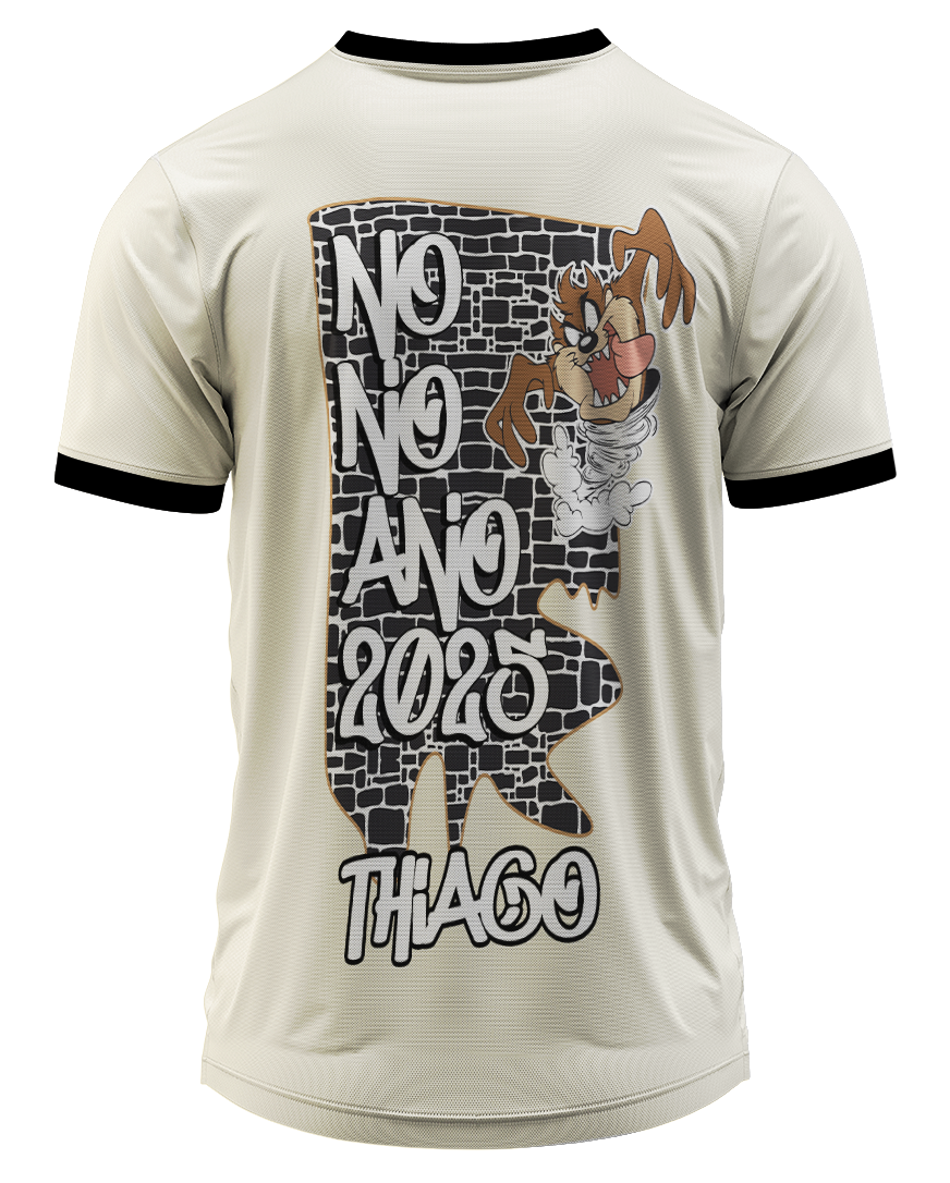Arte Digital Camisa Nono Ano Taz Mania 2025