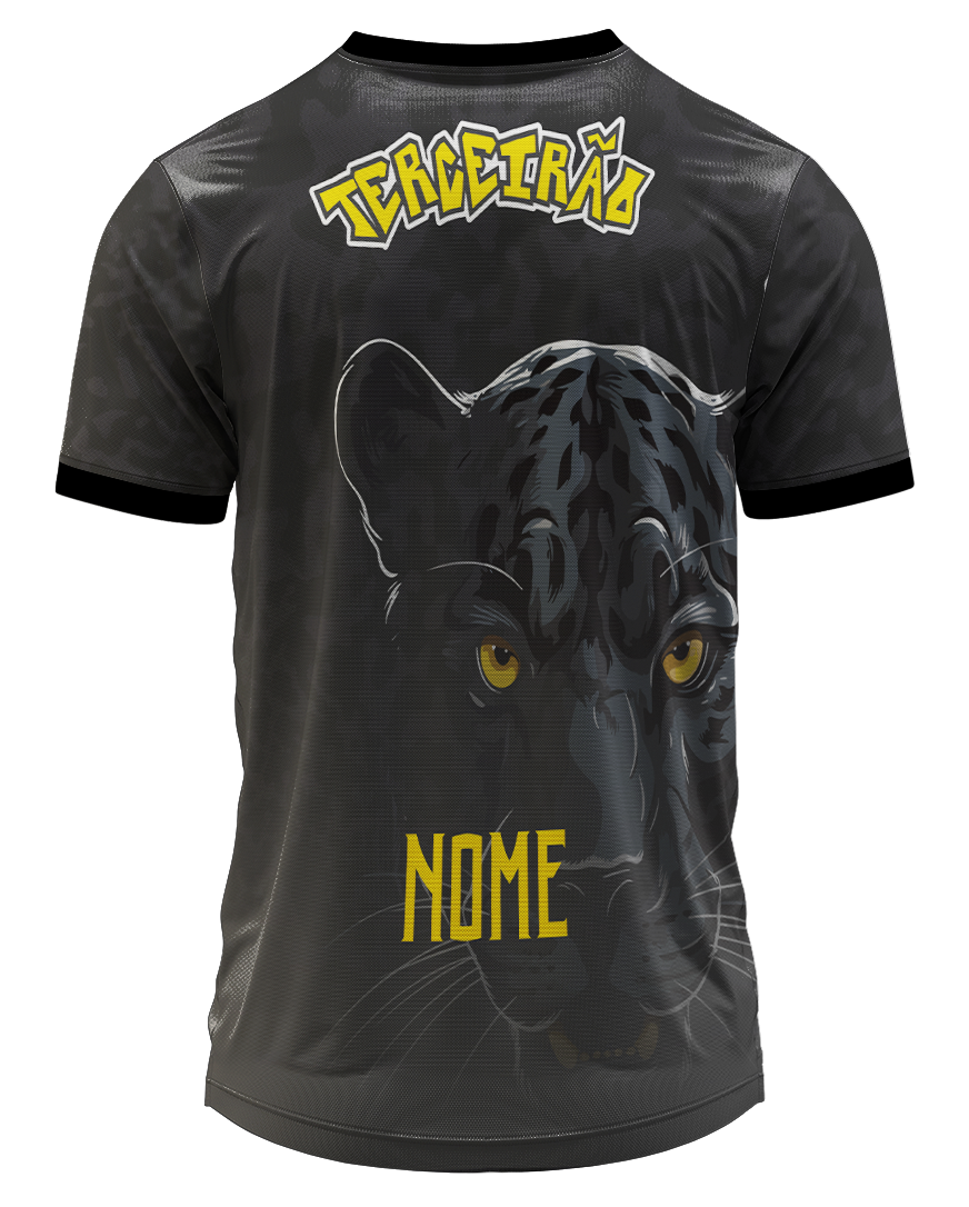 Arte Digital Camiseta Terceirão Onça Brava
