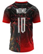 Arte Digital Camisa Interclasse Dragao Em Chamas