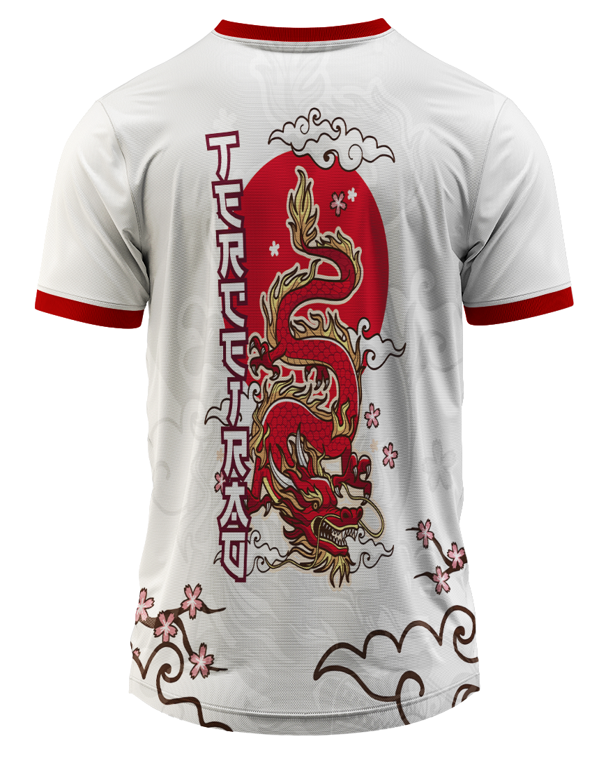 Arte Digital Camiseta Terceirão Dragão Japonês