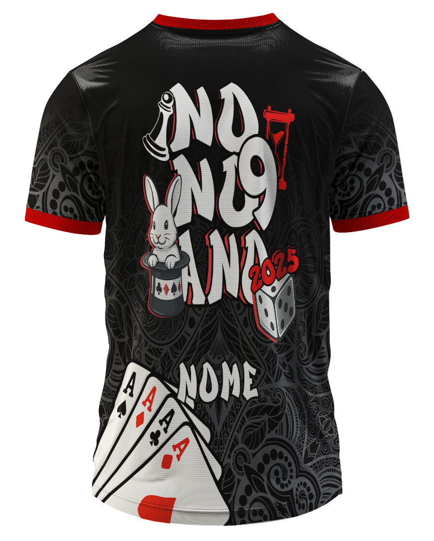 Arte Vetor Camisa Nono Ano Coelho na Cartola 2025