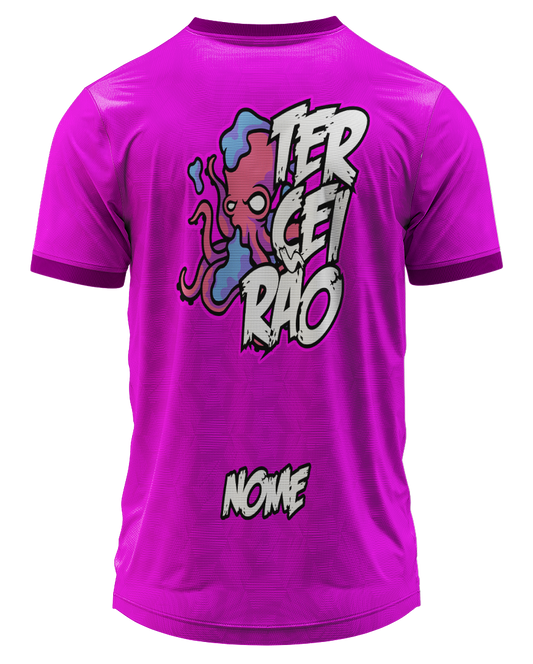 Arte Digital Camiseta Terceirão Polvo Criativo