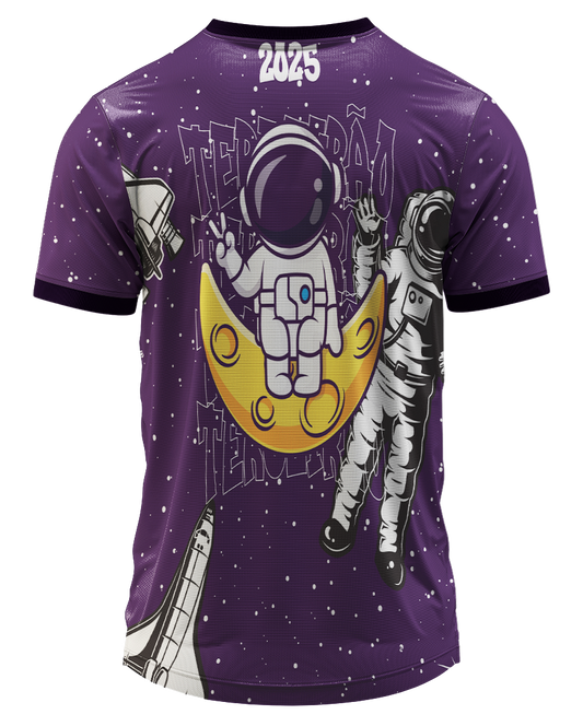 Arte Digital Camiseta Terceirão Astronauta Galáctico