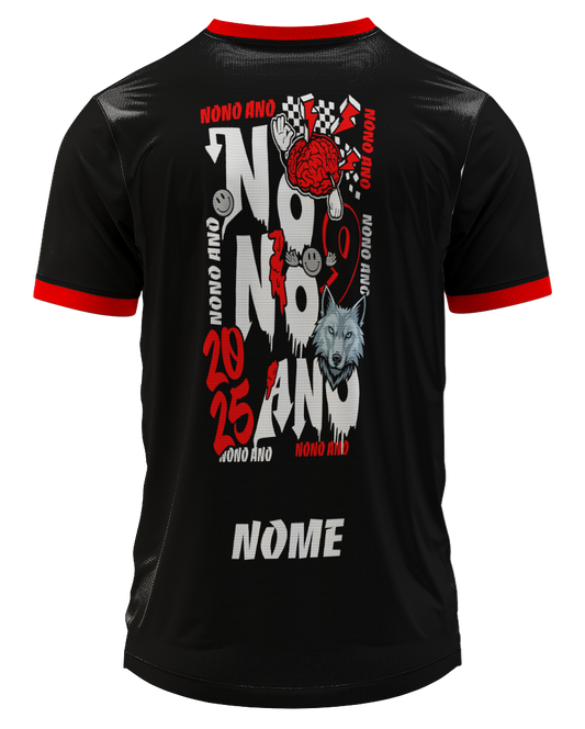 Arte Digital Camiseta Nono Ano Lobo