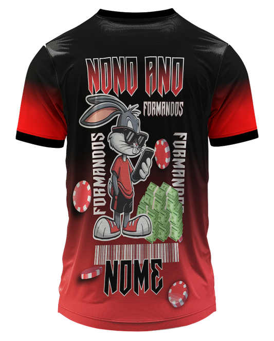 Arte Digital Camiseta Nono Ano Pernalonga Cassino 2025