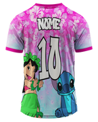 Arte Digital Camisa Tema Lilo e Stitch