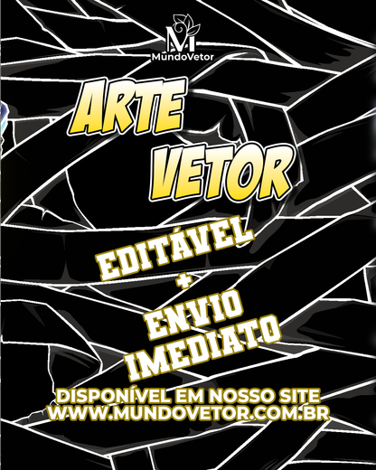 Arquivo vetor editável – download imediato – Arte Vetor Camisa Interclasse Mumia Urbana
