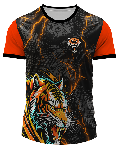 Arte Digital Camiseta Interclasse Tigre