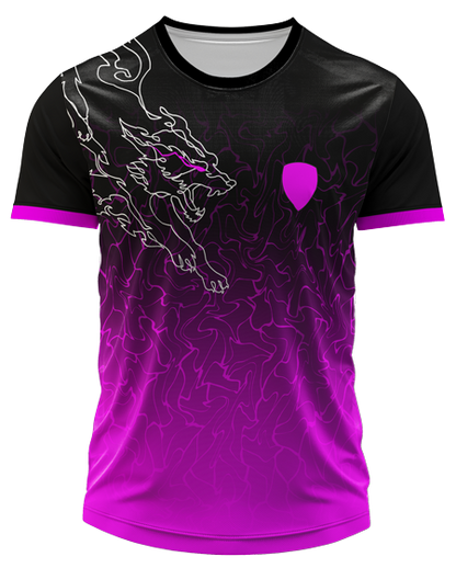 Arte Digital Camiseta Interclasse Lobo Linhas
