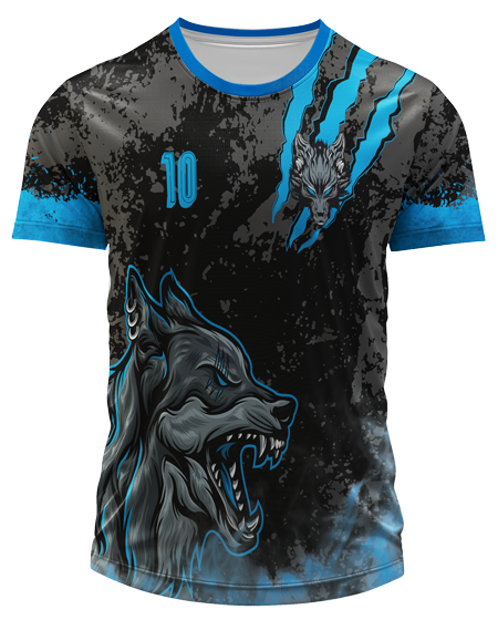 Arte Digital Camisa Interclasse Lobo Art