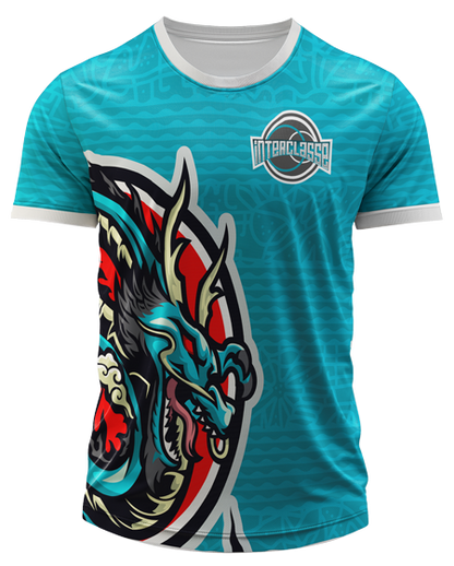 Arte Digital Camiseta Interclasse Dragão Japonês