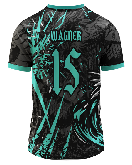 Arte Digital Camiseta Interclasse Dragão Art