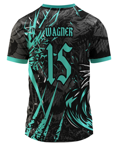 Arte Digital Camiseta Interclasse Dragão Art