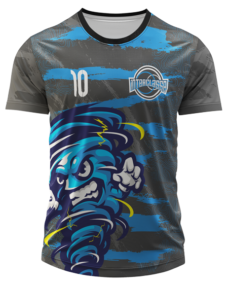 Arte Digital Camisa Interclasse Tornado Art Pop