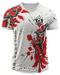 Arte Digital Camisa Interclasse Cobra E Flores