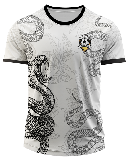 Arte Digital Camiseta Interclasse Sketch Cobra