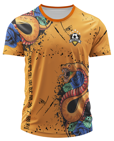 Arte Digital Camisa Interclasse Cobra Cores