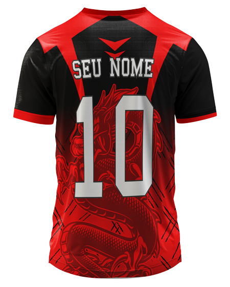 Arte Digital Camiseta Interclasse Dragão