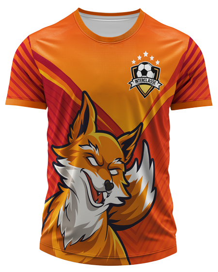 Arte Digital Camiseta Interclasse Raposa