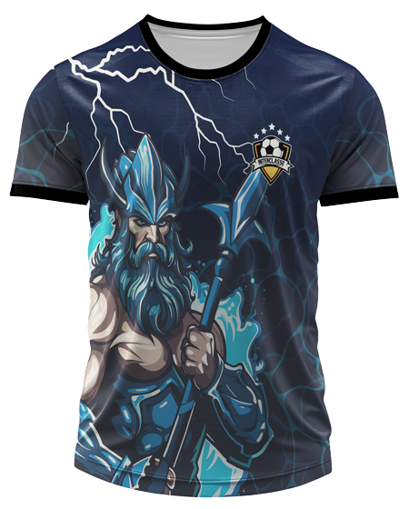 Arte Digital Camiseta Interclasse Poseidon