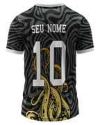 Arte Digital Camisa Interclasse Polvo Tribal