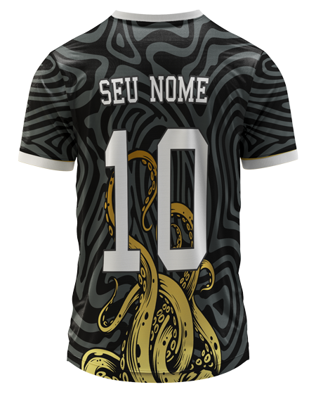 Arte Digital Camiseta Interclasse Polvo Tribal