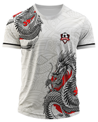 Arte Digital Camisa Interclasse Dragao Dourado