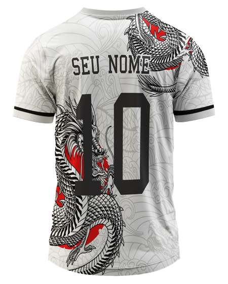 Arte Digital Camiseta Interclasse Dragão Dourado