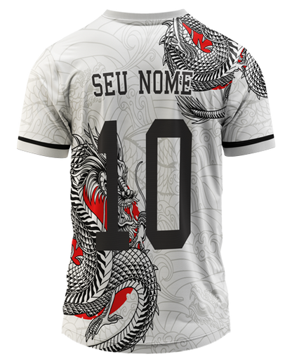 Arte Digital Camiseta Interclasse Dragão Dourado